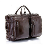 Westal Leather Laptop Bag 17 Genuine Leather Men Bags Large Business Briefcases Computer Bags