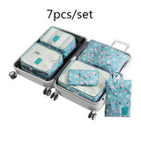 Travel Cosmetic Bag Suitcase Organizer Sets Underwear Clothes Wardrobe Closet Storage Pouch Luggage