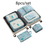 Travel Cosmetic Bag Suitcase Organizer Sets Underwear Clothes Wardrobe Closet Storage Pouch Luggage