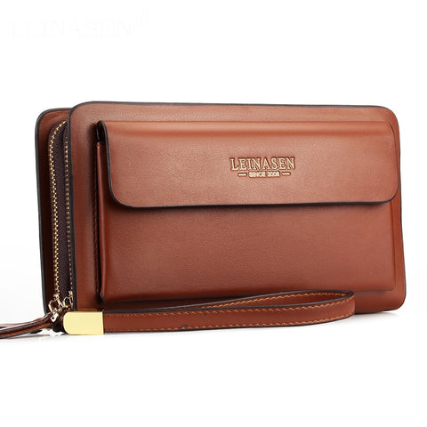 High Quality Pu Leather Men Wallet 2019 New Casual Wallet Men Purse Clutch Bag Wallet Long Design