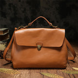 Retro Leather Women Messenger Bag New Commuter Handbag Wild Female Lock Bags Shoulder Slung British