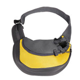 Pet Puppy Carrier Outdoor Travel Handbag Pouch Mesh Oxford Single Shoulder Bag Sling Mesh Comfort