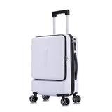 20"24"Inch Women Rolling Luggage Travel Suitcase Case With Laptop Bag,Men Universal Wheel Trolley