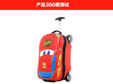 18Inch Kids Suitcase 3D Car Travel Luggage Children Travel Trolley Suitcase Wheels Child Suitcase