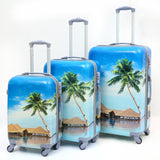 Pc Printing Pattern Suitcase,Portable Password Box,Universal Wheel Trolley Case,Wholesale Rolling