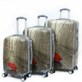 Pc Printing Pattern Suitcase,Portable Password Box,Universal Wheel Trolley Case,Wholesale Rolling