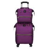 Handbag + Trolley Case 2 Piece Set,Universal Wheel Trolley Case,Fashion Luggage,Trip