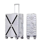 Fashion Rolling Suitcase,Portable Men And Women Zipper Luggage,Pc Quality Trolley Case,High-Grade