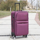Oxford Cloth Trolley Case,Universal Wheel Travel Shell,Large Capacity Luggage,Student Password
