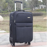 Oxford Cloth Trolley Case,Universal Wheel Travel Shell,Large Capacity Luggage,Student Password