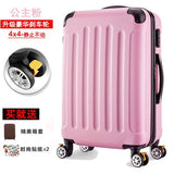 Trolley Case Abs + Pc 20 "24"Wheel Luggage Suitcase Lady Men'S Travel Suitcase Student Adult