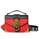 Korean Version Beautiful Classic Panelled Color Female Sweet Youth Girls Shoulder Bags Vintage