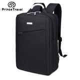 2019 Fashion Men Laptop Back Pack Waterproof Backpack Business Casual Schoolbag Student Computer