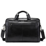 Westal Men'S Briefcase Male Genuine Leather Men Bags Messenger Bag Leather Laptop Bag For Men