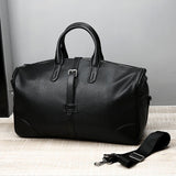 2019 New Fashion Pu Leather Men Casual Travel Bags Carry On Luggage Bags Men Duffel Bags Travel