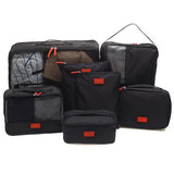 7Pcs/Set Multi-Fonction Travel Storage Bag Waterproof Clothing Sorting Bags Portable Luggage