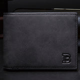 Fashion 2019 Men Wallets Mens Wallet With Coin Bag Zipper Small Money Purses New Design Dollar Slim