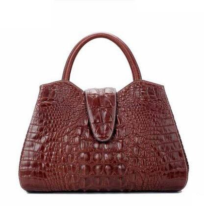 Tomubird 2019 New Women Genuine Leather Bag Brands Crocodile Embossed Luxury Women  Tote Bag Top