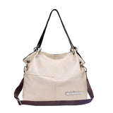 Retro Women Versatile Handbag Soft Offer Pu Leather Bags Zipper Messenger Bag Simple Splice