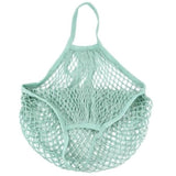 2019 New Mesh Shopping Bag Reusable String Fruit Storage Handbag Totes Women Shopping Mesh Net