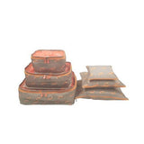 Bakingchef 6 Pcs/Set Travel Storage Bag Women Clothes Underwear Bra Luggage Organizer Portable