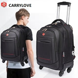 Carrylove Business Travel Bag 18 Size  Suitable For Short-Term Travel Oxford Luggage Spinner
