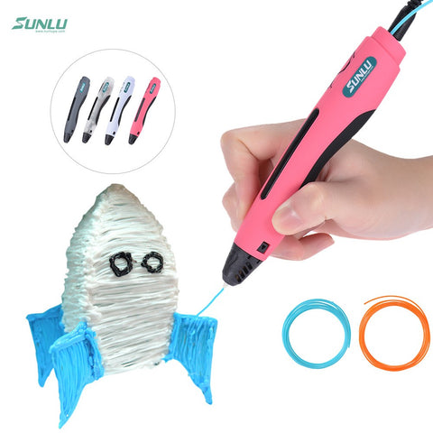 Sunlu Sl-400 Intelligent 3D Printing Pen Printer Drawing Usb Charging Including 1.75Mm Pla Filament