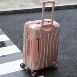 Pc Rolling Suitcase With Cup Holder,Travel Luggage Bag ,Universal Wheel Trip Trolley