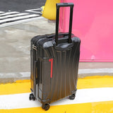 Pc Rolling Suitcase With Cup Holder,Travel Luggage Bag ,Universal Wheel Trip Trolley