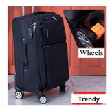 Oxford Spinning Suitcase,Light Luggage,Travel Rolling Luggage,Universal Wheel Trunk,Fashion Trolley