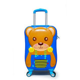 3D Stereo Child Trolley Case,Bunny Air Suitcase,Universal Wheel Cartoon 20 Inch,Abs+Pc Storage