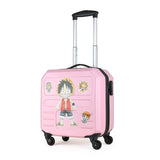 16 Inches Creative Computer Case Girl Students Abs+Pc Trolley Case Woman Travel Luggage Suitcase