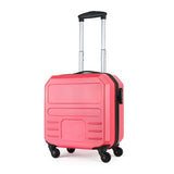 16 Inches Creative Computer Case Girl Students Abs+Pc Trolley Case Woman Travel Luggage Suitcase