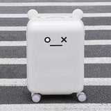 Xiaomi 18Inch Lovely Diy Sticker Travel Suitcase Tsa Lock Children Kid Trolley Travel  Carry On