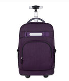 18 Inch Travel Rolling Backpacks Bag Children Wheeled Bag Kids School Backpack Wheels Travel