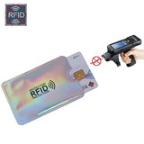 Anti Rfid Wallet Blocking Reader Lock Bank Card Holder Id Bank Card Case Protection Metal Credit