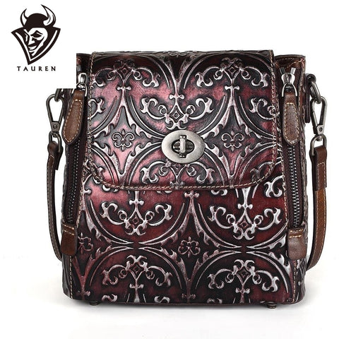 Fashion 2019 Women Hand Bag Women Vintage Brush Color Messenger Bags Female Handbag Shoulder Bag