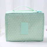 Women Makeup Bag Cosmetic Bag Case Make Up Organizer Toiletry Storage Neceser Rushed Floral Nylon