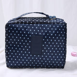 Women Makeup Bag Cosmetic Bag Case Make Up Organizer Toiletry Storage Neceser Rushed Floral Nylon