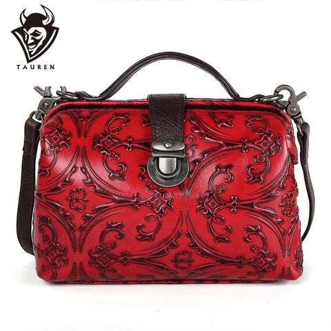 Tauren Shell Women Messenger Bags High Quality Handbags Cross Body Bag Genuine Leather Mini