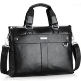 Vormor 2019 Men Casual Briefcase Business Shoulder Bag Leather Messenger Bags Computer Laptop