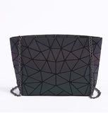 Drop Shipping Luminous Bag Women'S Geometry Lattic Totes Bag High Quilted Chain Shoulder Bags Laser