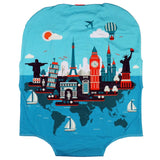 Okokc Thicker Travel Luggage Suitcase Protective Cover For Trunk Case Apply To 19''-32'' Suitcase