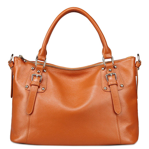 2019 New England Style Genuine Leather Female Bag Vintage Luxury Brand Women Handbag Crossbody