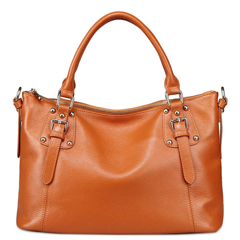 2019 New England Style Genuine Leather Female Bag Vintage Luxury Brand Women Handbag Crossbody