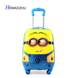 Hemaozhu  2018 Cartoon Kid'S Travel Trolley Bags Suitcase For Kids Children Luggage Suitcase