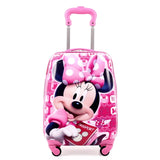 Hemaozhu  2018 Cartoon Kid'S Travel Trolley Bags Suitcase For Kids Children Luggage Suitcase