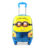 Hemaozhu  2018 Cartoon Kid'S Travel Trolley Bags Suitcase For Kids Children Luggage Suitcase