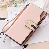 Pu Leather Women'S Wallet Female Wallet Card Holder Purse For Women Portefeuille Cartera Mujer