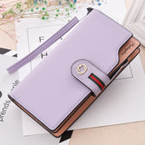 Pu Leather Women'S Wallet Female Wallet Card Holder Purse For Women Portefeuille Cartera Mujer